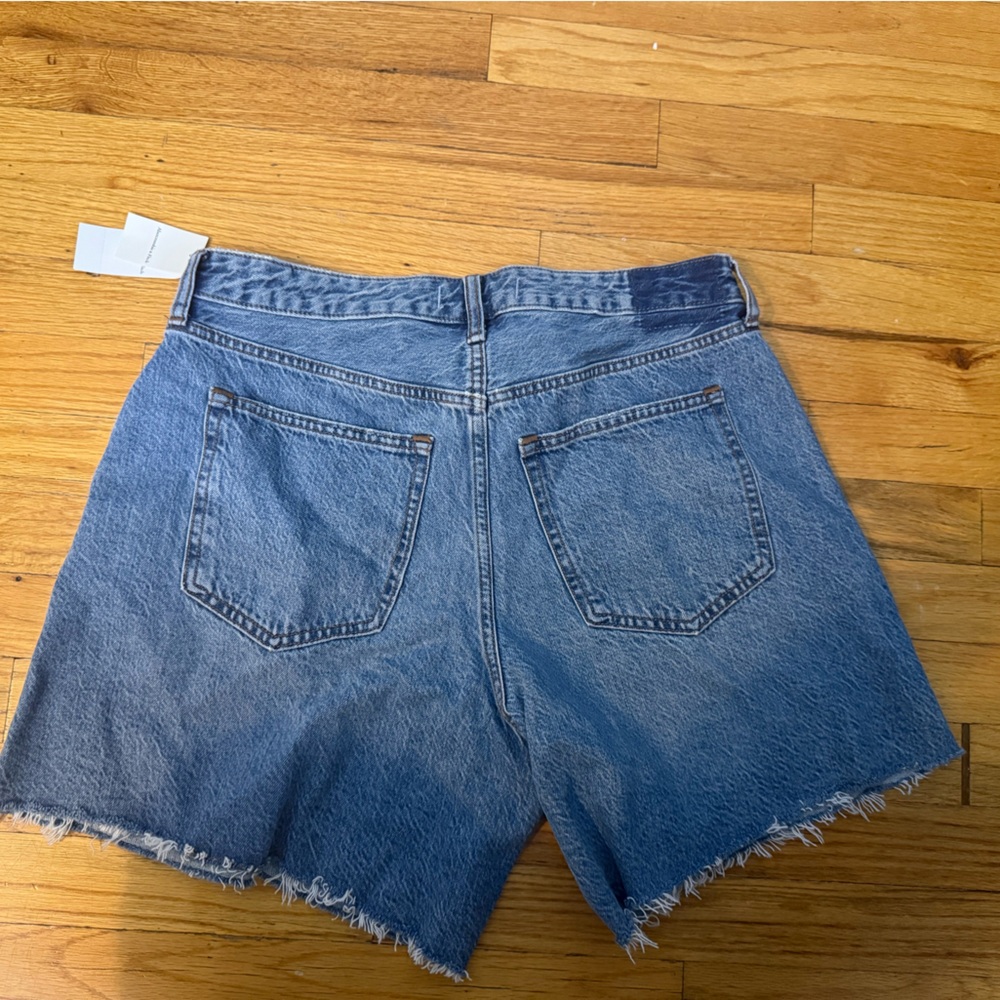 Abercrombie & Fitch Women's Blue Jean Shorts - Picture 4 of 4